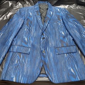 INC Blazer Sport Coat sz Large Abstract Design